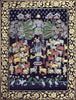 Shrinathji With Vrindavan Animals - Contemporary Pichwai Painting - Canvas Prints