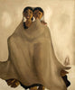 Sisters - B Prabha Painting - Indian Masters Art - Framed Prints
