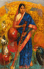 Sita - Boris Grigoriev - Vintage Ramayan Painting - Canvas Prints