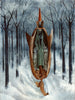 Skier (Esquiador Viajero) - Remedios Varo - Surrealist Art Painting - Large Art Prints