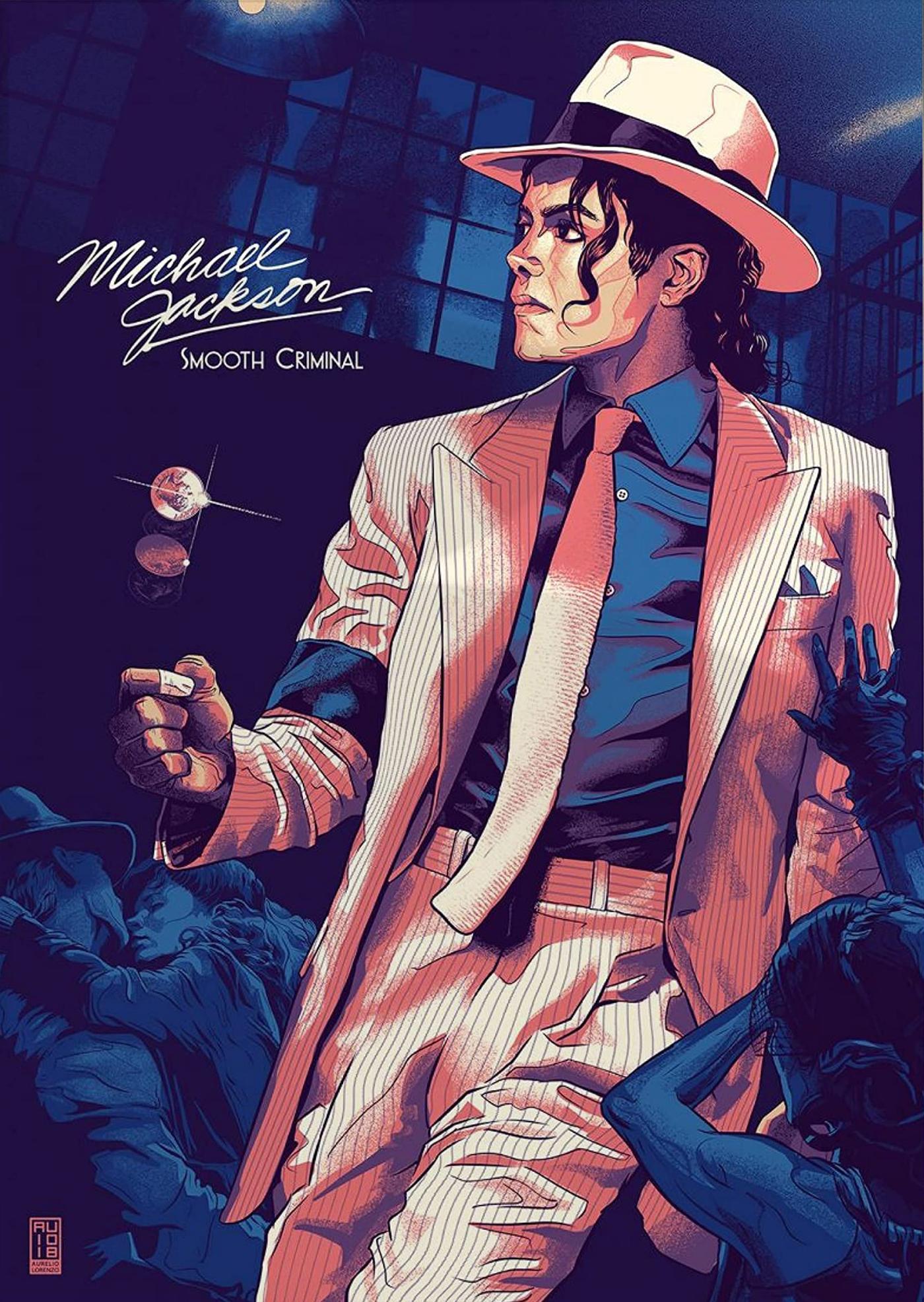Smooth Criminal Michael Jackson Pop Music Fan Art Poster Art smooth-criminal-michael-jackson-pop-music-fan-art-poster-art