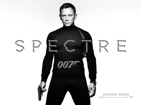 Spectre - Daniel Craig - James Bond Movie Poster - Framed Prints
