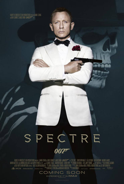 Spectre - Daniel Craig - James Bond Movie Poster 1 - Life Size Posters