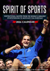 2026 Wall Calendar - Sports Motivational Collection