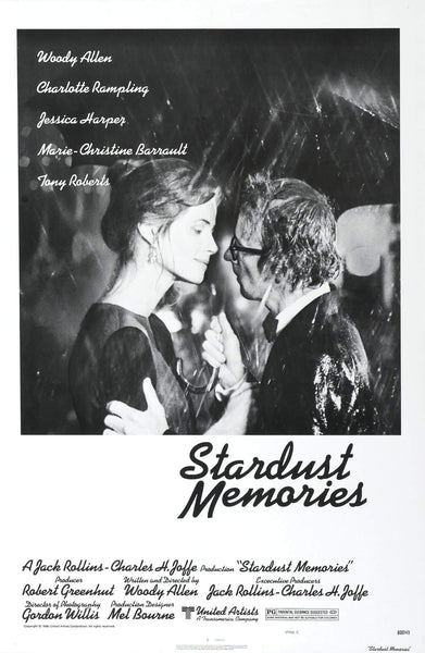 Stardust Memories - Charlotte Rampling - Woody Allen - Hollywood English Movie Poster - Canvas Prints