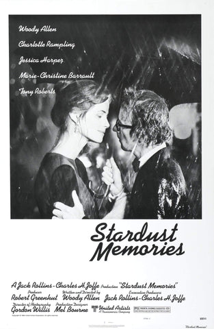 Stardust Memories - Charlotte Rampling - Woody Allen - Hollywood English Movie Poster - Canvas Prints