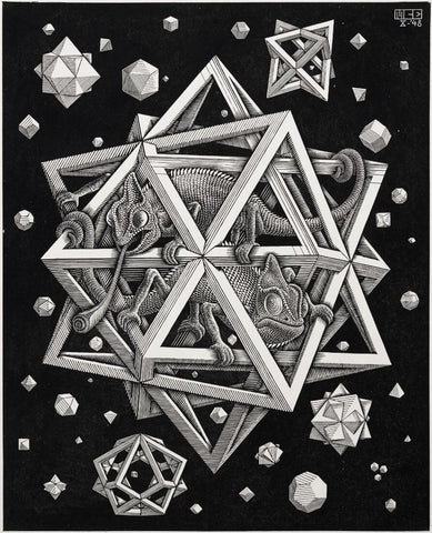 Stars - M C Escher by M. C. Escher
