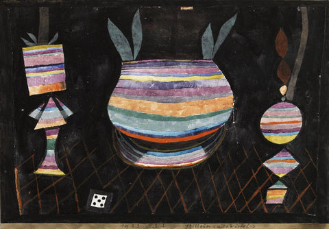 Still Life With Dice - Paul Klee by Paul Klee