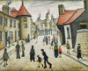 Street Musicians (in Shore Street Thurso) - L S Lowry Painting - Framed Prints