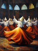 Sufi Whirling Art Dervishes Painting - Life Size Posters