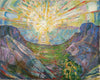 Sun (Solen) - Edvard Munch - Expressive Art Painting - Art Prints