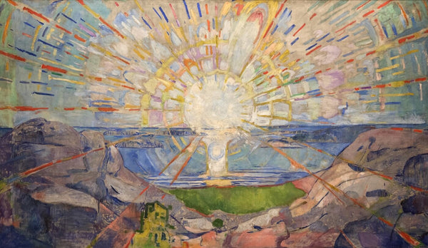 Sun (Solen) - Edvard Munch Painting - Art Prints