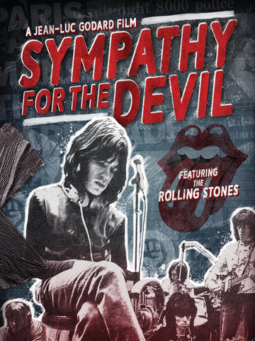 Sympathy for the Devil - The Rolling Stones - Jean-Luc Godard - Movie Poster by Jean Luc Godard