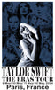 Taylor Swift - The Eras Tour - Paris France - Pop Music Poster - Large Art Prints