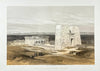 Temple of Edfu In Ancient Appolinopolis (c1864) - David Roberts RA - Vintage Orientalist Painting Of Egypt - Large Art Prints