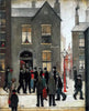 The Arrest - Laurence Stephen Lowry R A - Contemporay British Painting - Canvas Prints