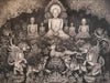 The Austerities Of Ascetic Gautama - Balinese Buddha Painting - Canvas Prints