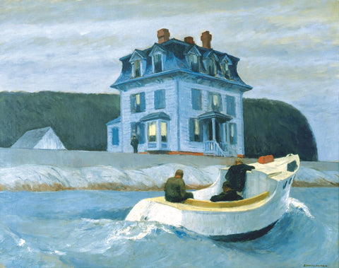 The Bootleggers - Edward Hopper - Contemporary Art Painting by Edward Hopper