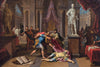 The Death Of Julius Caesar (La Mort De César) - Victor Honoré Janssens Bruxelles - Posters