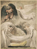 The Devil Rebuked (The Burial of Moses) - William Blake - Canvas Prints