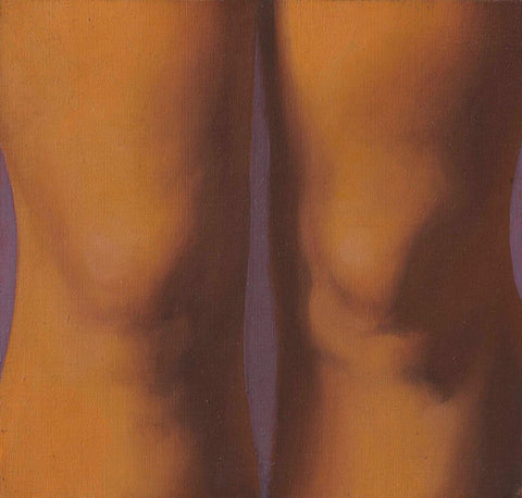 The Eternal Evidence - Knees - Rene Magritte - Surrealist Art Painting by Rene Magritte