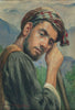 The Frontier Herdsman - S L Haldankar - Indian Masterpiece Painting - Art Prints