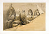 The Great Temple Of Abu Simbel c1848 - David Roberts - Vintage Orientalist Painting Of Egypt - Art Prints
