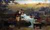 The Idyll Of love - Marcus Stone R A - Victorian Romantic  Painting - Art Prints