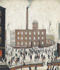 The Mill Early Morning - Laurence Stephen Lowry R A - Masterpiece Painting - Canvas Prints