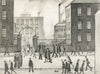 The Mill Gates- Laurence Stephen Lowry R A - Masterpiece Painting - Framed Prints