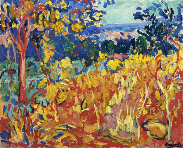 The Orchard (Le Verger) - Maurice de Vlaminck - Fauvism Art Painting - Posters