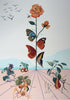 The Red Butterfly (La Rose Papillon) - Salvador Dali Fruit Series Painting - Canvas Prints