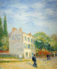 The  Restaurant Rispal at Asnieres - Vincent van Gogh Painting - Posters