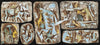The Sixth Seal - Maqbool Fida Husain Painting - Large Art Prints