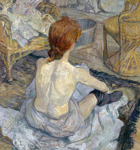 The Toilet by Henri de Toulouse-Lautrec