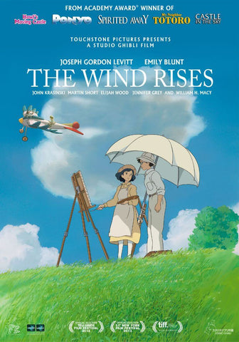 The Wind Rises - Studio Ghibli - Japanaese Animated Movie Poster by Tallenge