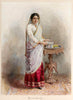 The Women of Bombay (12) - Manchershaw Fakirjee Pithawalla c1905 Painting - Canvas Prints