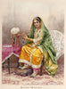 The Women of Bombay (9) - Manchershaw Fakirjee Pithawalla c1905 Painting - Art Prints