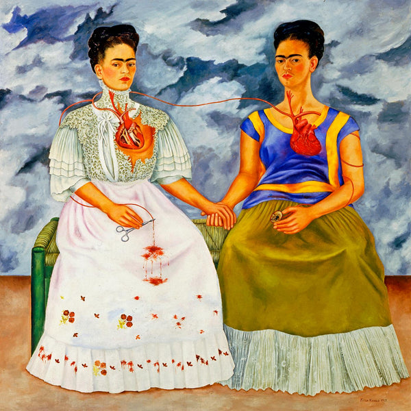 The Two Fridas - Las dos Fridas - Large Art Prints