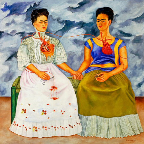 The Two Fridas - Las dos Fridas - Large Art Prints