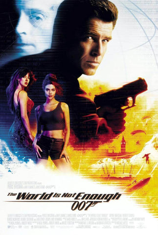 The World Is Not Enough - Pierce Brosnan - James Bond Movie Poster - Large Art Prints by Joel Jerry