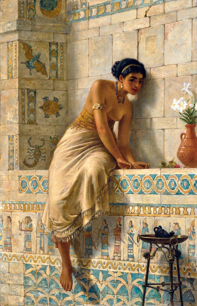 Thisbe - Edwin Long RA - European Art Painting - Large Art Prints