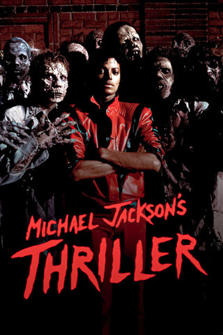 Thriller - Michael Jackson - Pop Music Album Cover - Canvas Prints