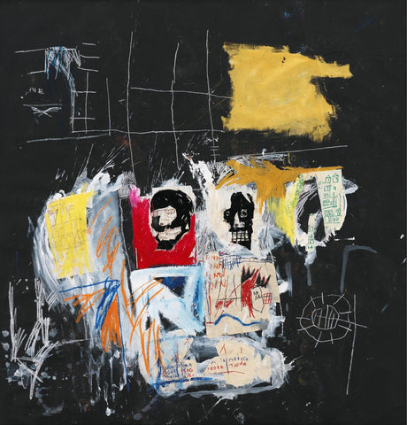 Tobacco Sugar - Jean-Michael Basquiat - Neo Expressionist Painting by Jean-Michel Basquiat