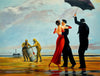 Toxic Beach (Going For Gold) - Crude Oils Series - Banksy - Art Prints