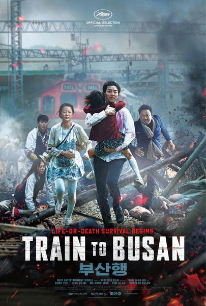 Train To Busan - Korean Zombie Movie Poster - Art Prints