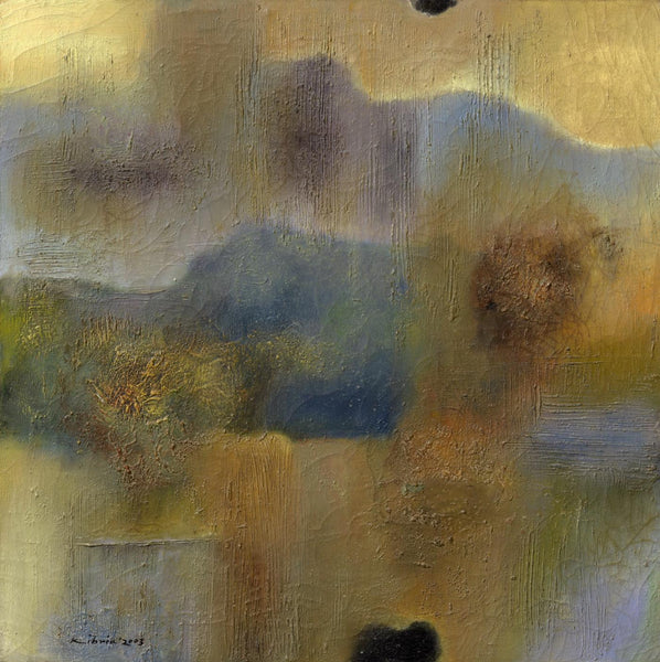Untitled 03 -  Mohammad Kibria - Modern Masters Contemporary Abstract Painting - Canvas Prints