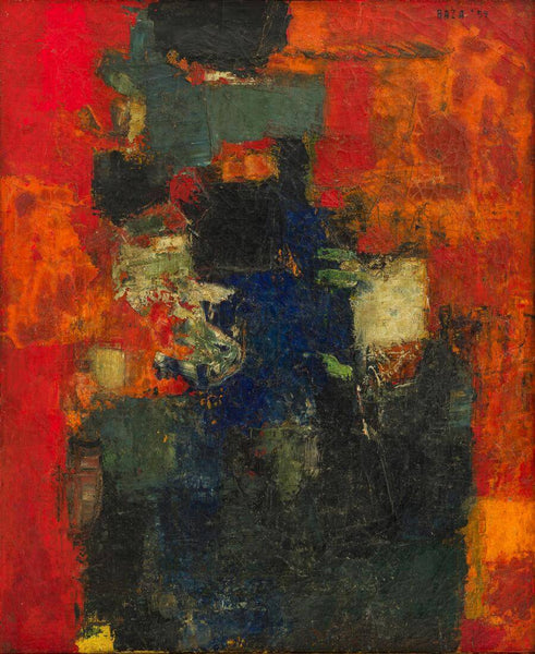 Untitled 1955 - Sayed Haider Raza by Sayed Haider Raza | Buy Posters ...