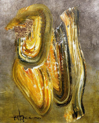 Untitled 2000 - Ismail Gulgee - Modern Masters Calligraphic Painting