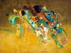 Untitled 84 - Ismail Gulgee - Calligraphic Action Painting - Art Prints